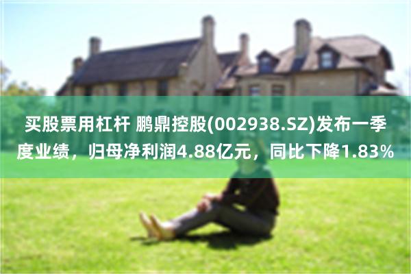 买股票用杠杆 鹏鼎控股(002938.SZ)发布一季度业绩，归母净利润4.88亿元，同比下降1.83%